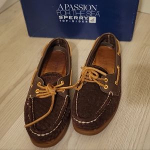 Sperry Dark Brown Size 7